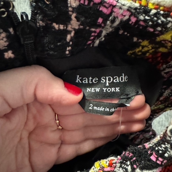 Kate Spade tweed dress size 2 - Picture 4 of 7
